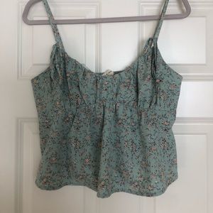 Floral Crop Top